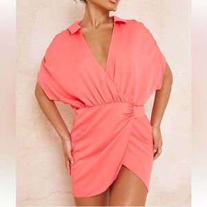 Pretty Little Thing Satin dress